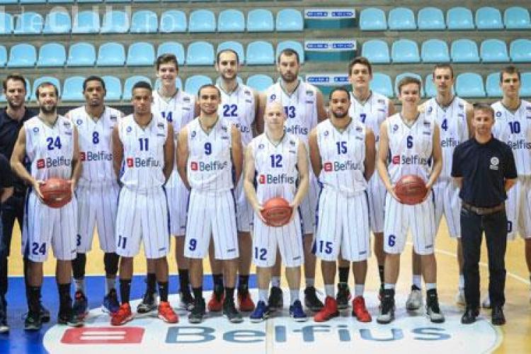 U-Banca Transilvania întâlnește marți Belfius Mons-Hainaut, în FIBA Europe Cup