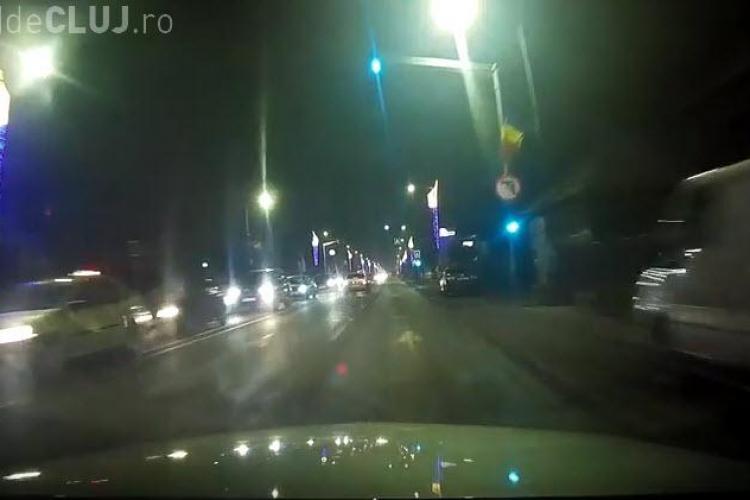 Accident cu 5 mașini în Florești, surprins LIVE de un șofer - VIDEO