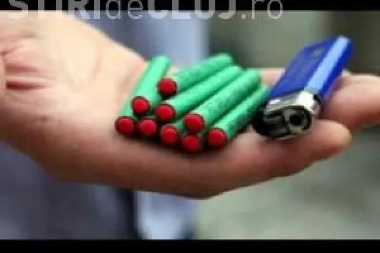 Elevi prinși cu petarde la ei, într-o școală din Mănăștur