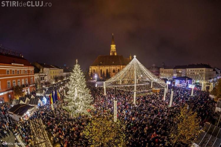 Târgul de Crăciun din Cluj se închide trei zile