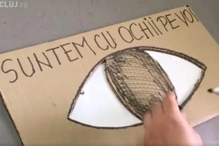 Sâmbătă, 20 ianuarie, protest mare la Cluj: ”CU OCHII pe VOI”! - VIDEO