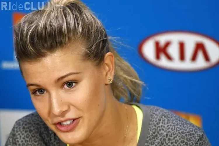Mesajul jucătoarei Eugenie Bouchard, înaintea meciului cu Halep