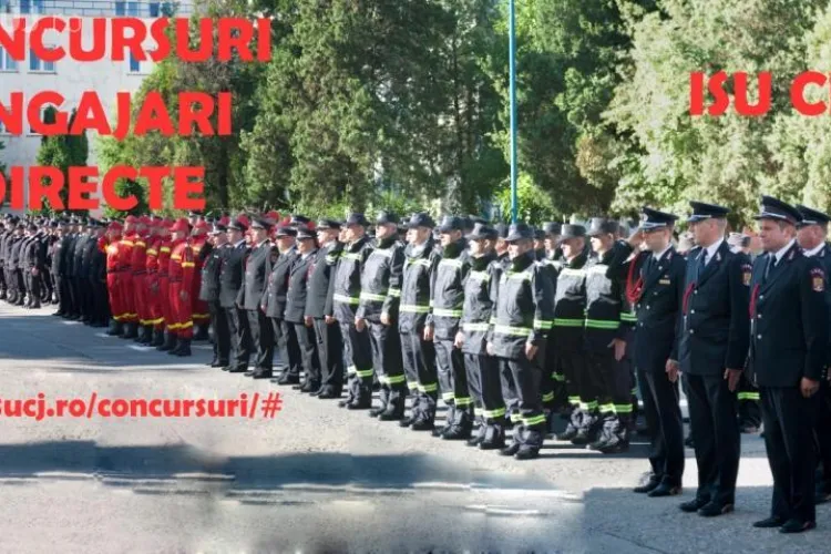 Cluj: Se fac angajări la pompieri