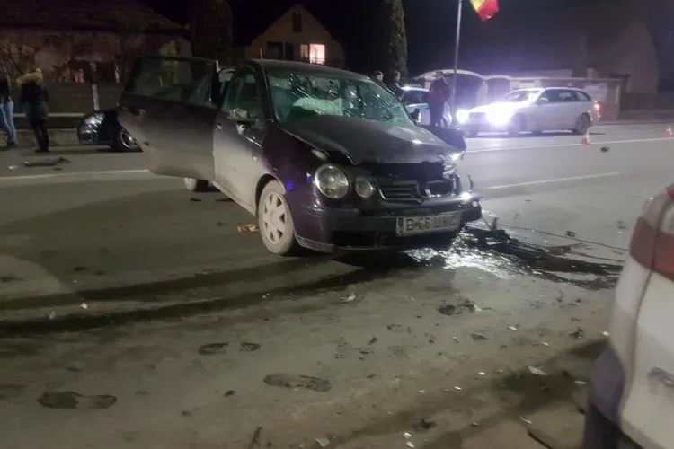 Accident în Florești! O șoferiță ar fi adormit la volan - FOTO