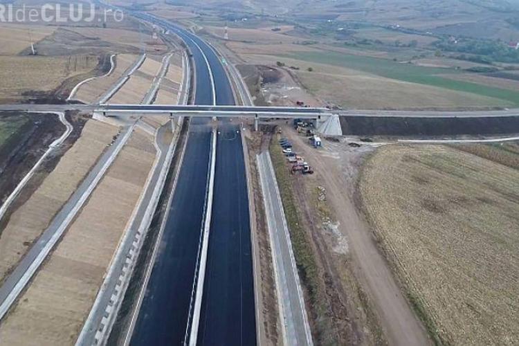 Deficiențe GRAVE găsite pe autostrada Sebeș - Turda: Apa băltește. Au montat plăcuțe SOS 112 în loc de telefoane
