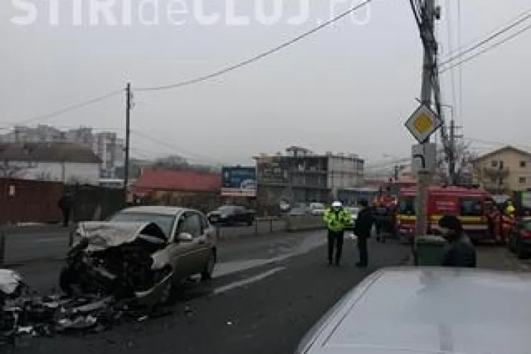 Șofer reținut de poliție după un accident pe strada Frunzișului