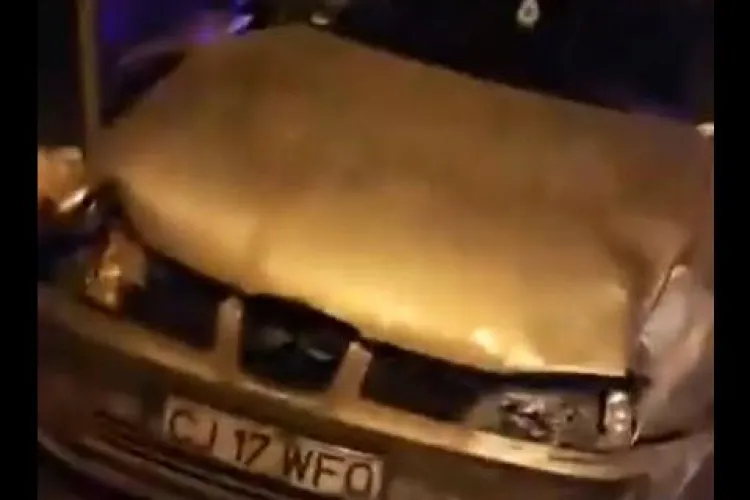 Accident în Florești! A ”măturat” oamenii din stația de autobuz de pe Eroilor - VIDEO