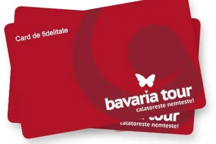 Circuite cu avionul de la 49 de euro, de la Bavaria Tour cu noul card de fidelitate. Vezi ce alte beneficii poți să primești!" (P)