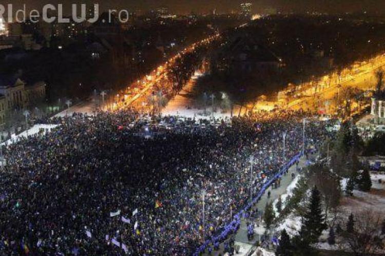 Logica unui lider PSD: Dacă la protestul de sâmbătă au participat 100.000 de persoane, rezultă că 20 de milioane nu au fost de acord