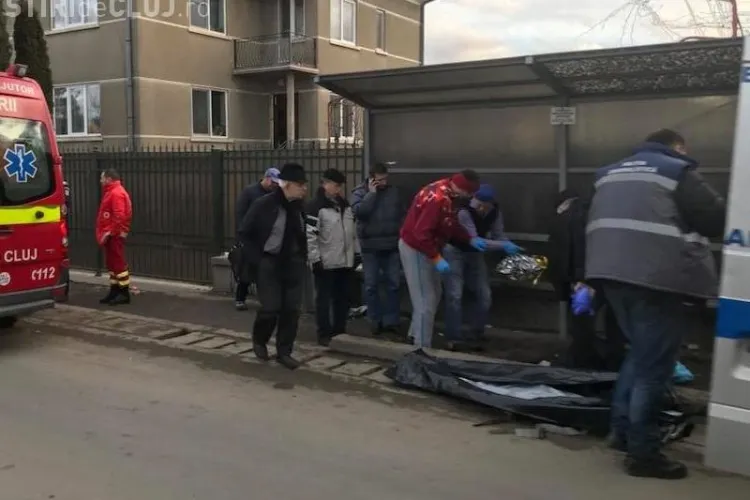 Un bărbat a murit într-o stație de autobuz din Florești 