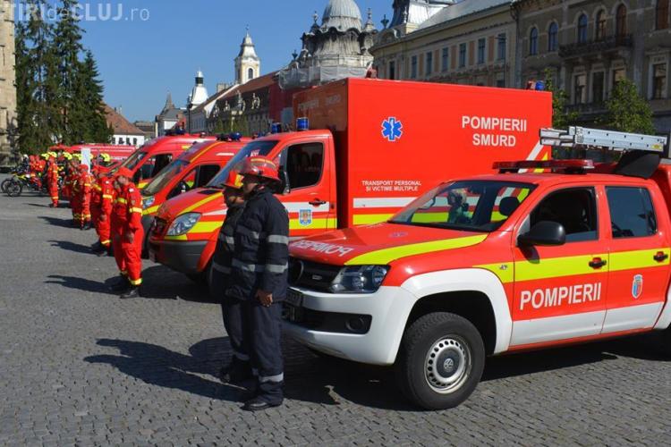 SMURD Cluj va primi o ambulanță nouă