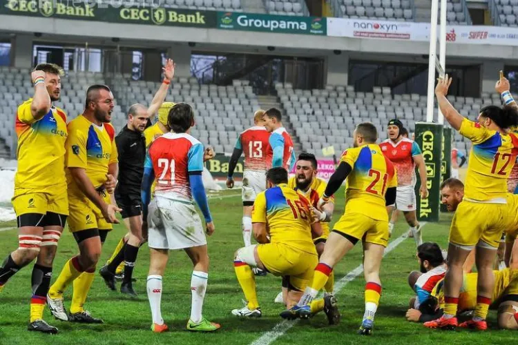 VICTORIE pentru naționala de Rugby a României pe Cluj Arena! ”Stejarii” au învins Rusia și continuă drumul spre mondiale