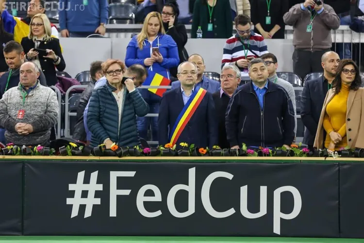 Milionarul Sile Pușcaș, alături de o superbă brunetă. A făcut senzație la FED Cup - FOTO