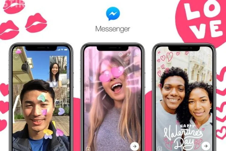 Funcții noi pe Facebook Messenger pentru Valentine's Day. Ce surprize primesc îndrăgostiții