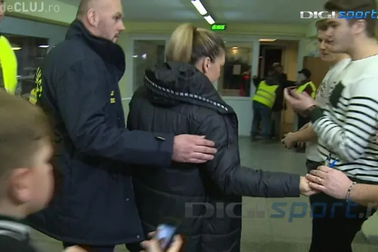 Simona Halep, păzită de Kevin Costner de Cluj, un luptător MMA - FOTO