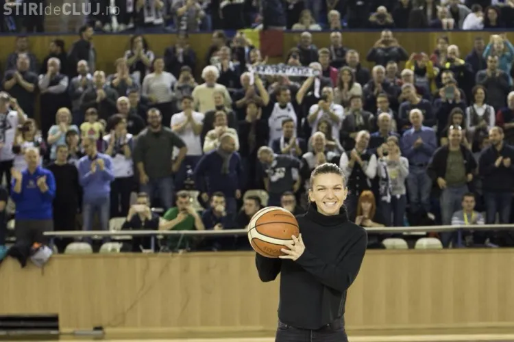 Simona Halep e suporter U Banca Transilvania - FOTO