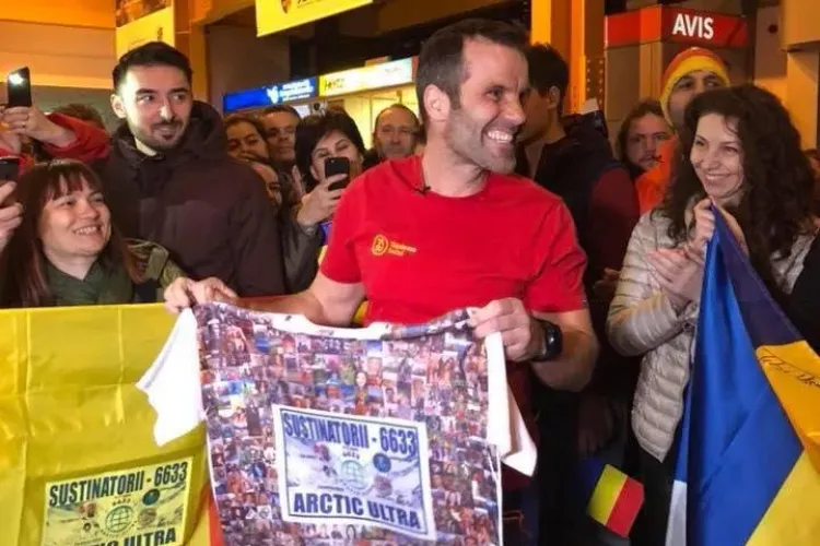 Tibi Ușeriu a ajuns la Cluj. Extrem de modest, campionul a spus că la anul va face o pauză - FOTO