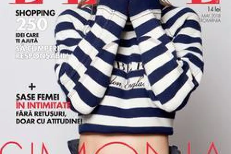 Simona Halep a pozat pentru o celebră revistă de modă FOTO