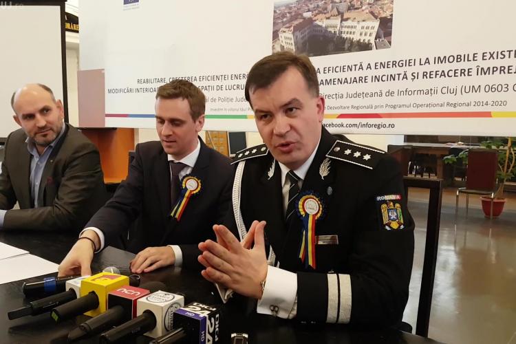 Polițistul de nota 5, de la IPJ Cluj, Ciprian Miron, numit adjunct al șefului Poliției Române