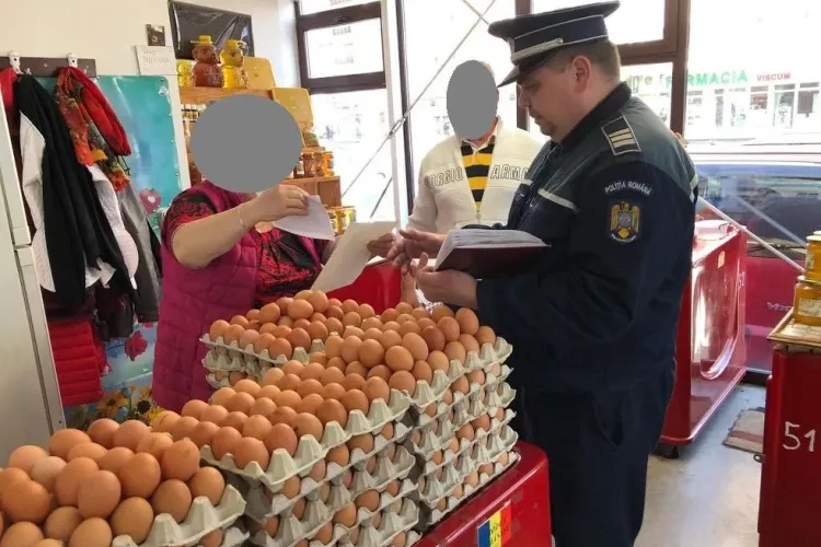 Controale în piețe, la Cluj-Napoca. Vezi câte sancțiuni au aplicat oamenii legii FOTO