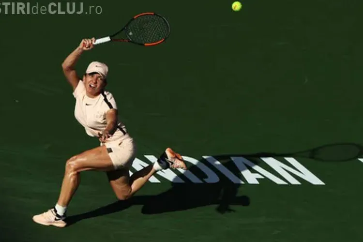 Halep s-a calificat în semifinalele de la Indian Wells: A fost foarte greu să joc astăzi din cauza vântului