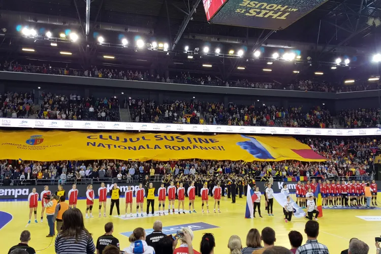 România - Rusia 26-25. Clujul a purtat noroc naționalei de handbal - VIDEO