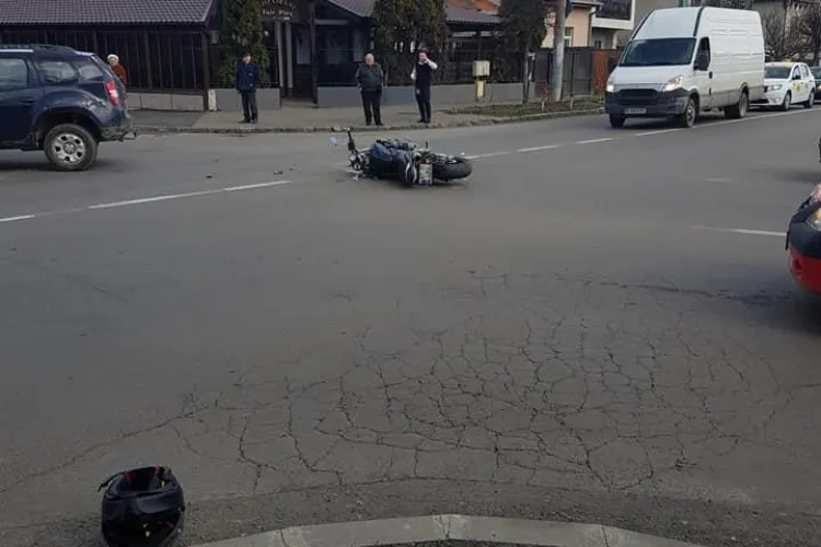 Accident în Piața 14 Iulie, din Grigorescu! - FOTO