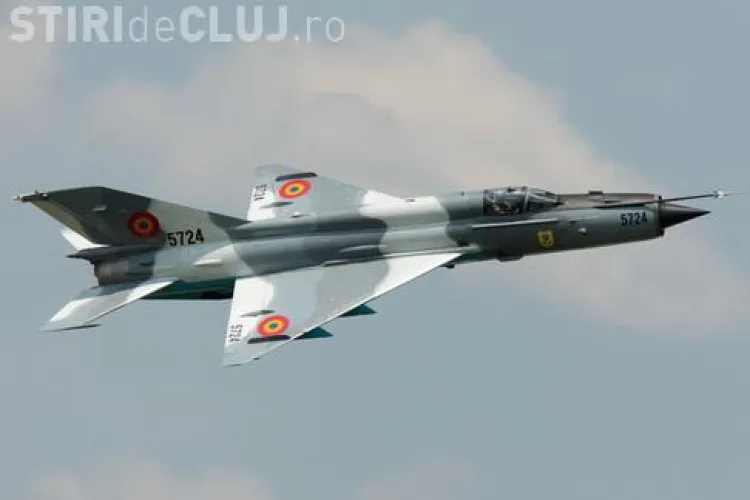 MIG -urile survolează Clujul la altitudine joasă. Nu e INVAZIE
