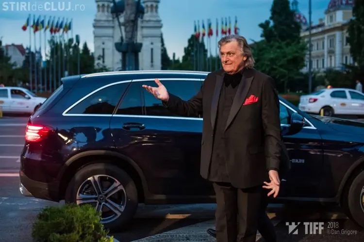 Florin Piersic s-a pozat cu fosta soție la Gala TIFF. I-a înmânat și un premiu FOTO