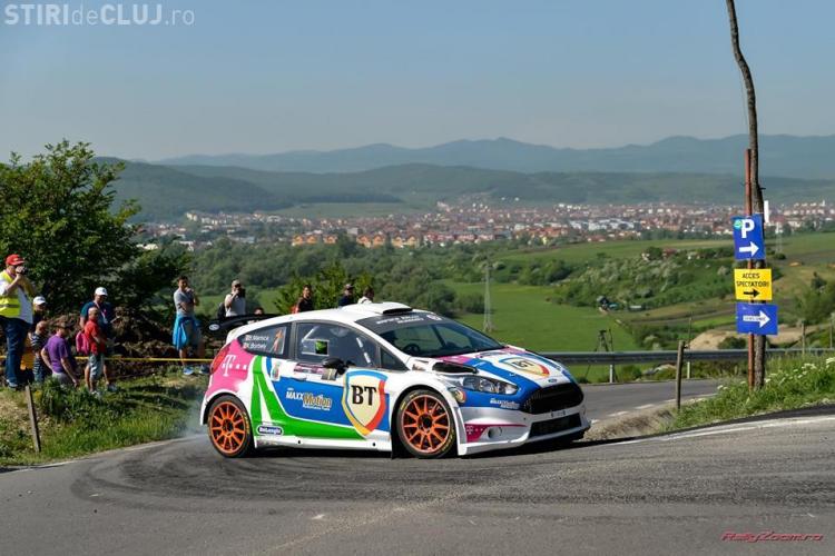 Italienii Basso și Granai, victorioși după prima zi a Transilvania Rally