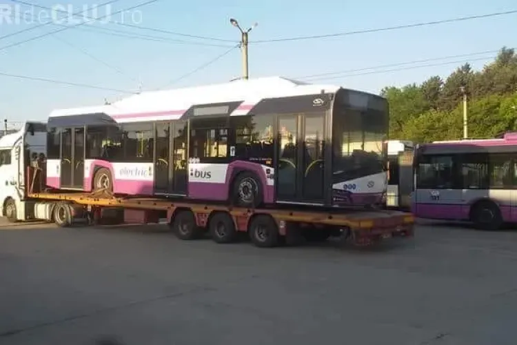 Cluj-Napoca - Așa vor arăta autobuzele electrice - FOTO