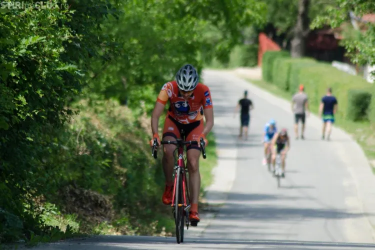 Clujenii, pe treapta întâi a podiumului la ciclismul de șosea în Sălaj