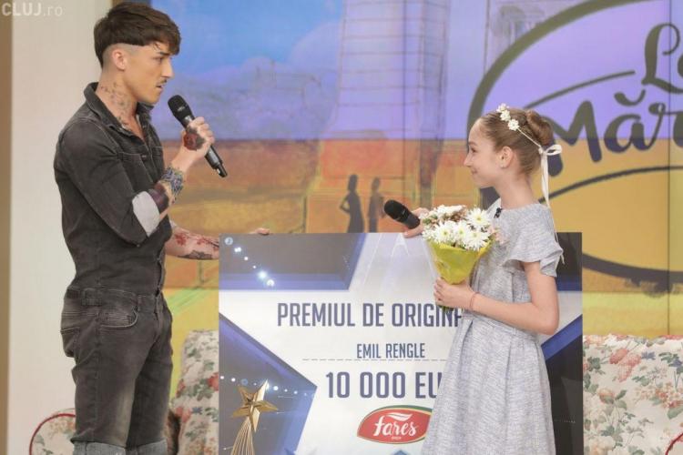 Gest de admirat al câștigătorului ”Românii au Talent”. A donat unul dintre premii micuței balerine de pe locul 2