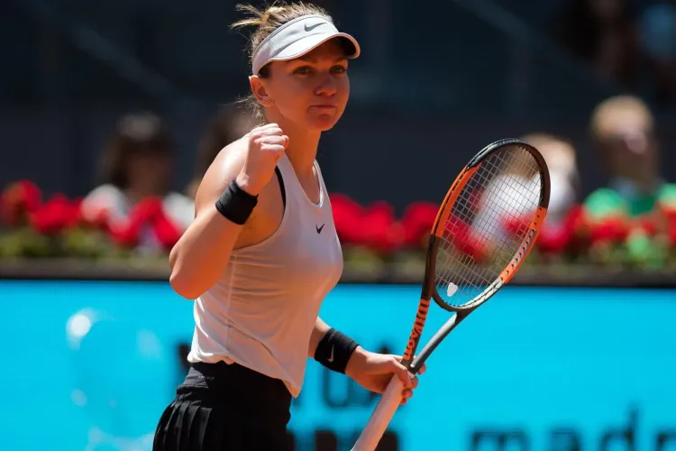 Simona Halep s-a calificat rapid în sferturile de la Madrid. A ”executat-o” pe sora Karolinei Pliskova