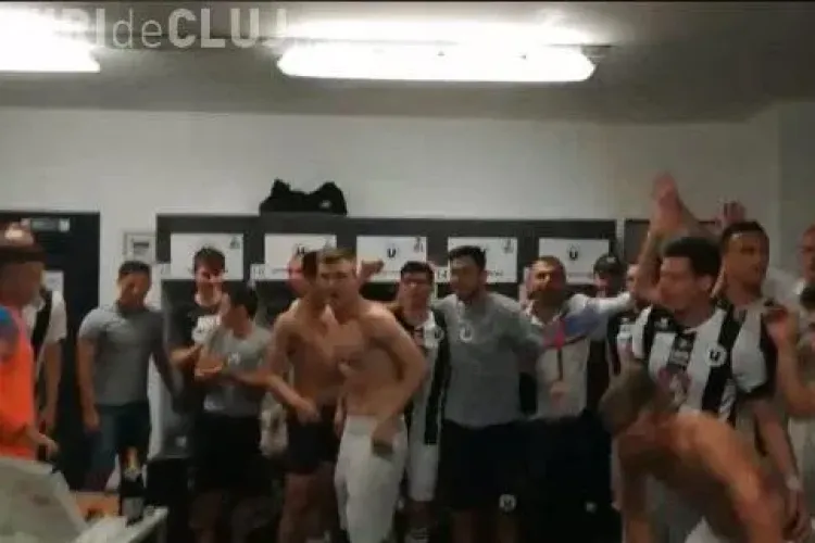 U Cluj a PROMOVAT în Liga a doua. VIDEO cu imagini UNICE