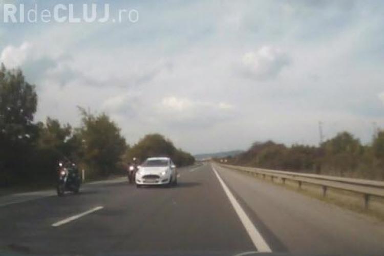 Plin de șoferi inconștienți pe drumul Cluj - Gherla - VIDEO