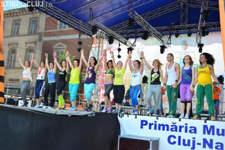 Zumbathon caritabil, sâmbătă, în Piața Unirii. Se adună bani pentru copiii dependenți de dializă