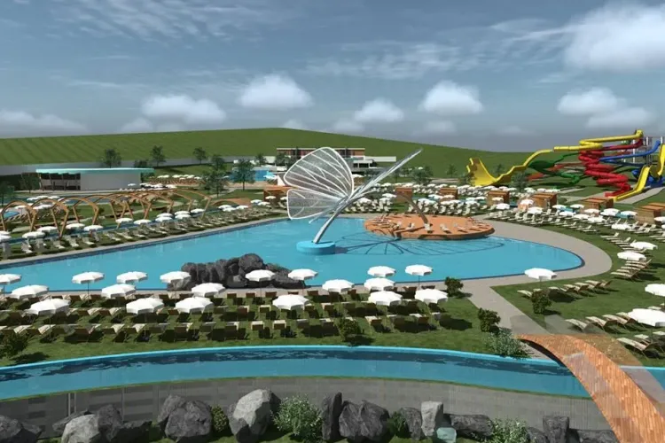 Cum va arăta Aquaparkul din Chinteni - FOTO
