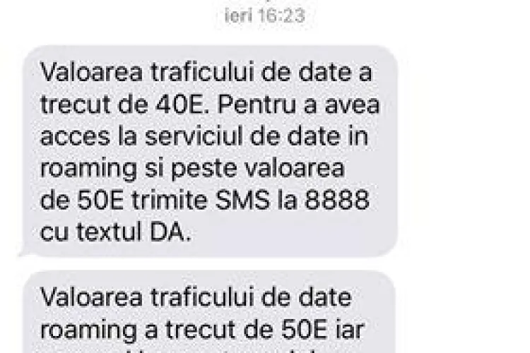 Clujeancă REVOLTATĂ pe Vodafone. Trebuie să plătească 50 de euro, după ce i s-a activat roamingul de Ucraina