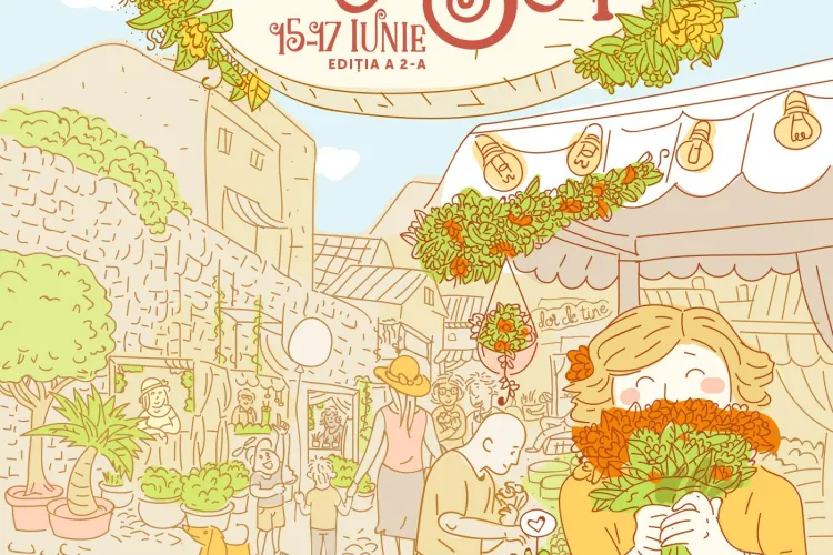 Piața de Flori revine pe strada Potaissa