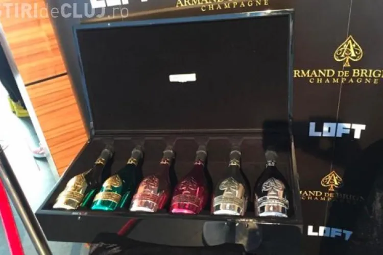 Povestea cu sticla de șampanie de 100.000 de EURO vândută în Loft e un FAKE