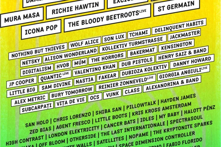 S-a anunțat programul pe zile pentru Electric Castle 2018. Vezi când urcă pe scenă artiștii tăi preferați