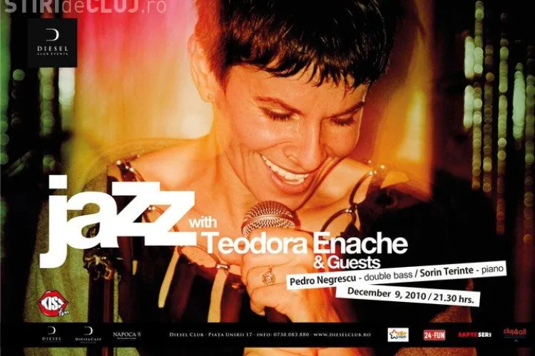 Concert Teodora Enache & Guests, la Cluj, joi seara