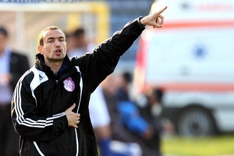 Ionut Badea, noul antrenor al U Cluj: Obiectivul echipei este un loc in Cupele Europene