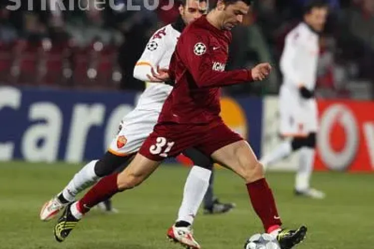 AS Roma ajunge la Cluj Napoca la ora 13.10! 