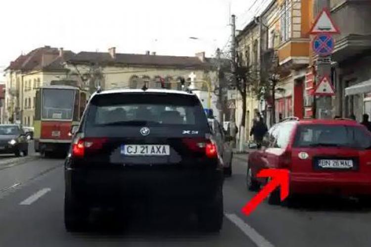 Soferii din Cluj sunt tot mai nesimtiti! Vezi cum se parcheaza si stationeaza in oras - VIDEO