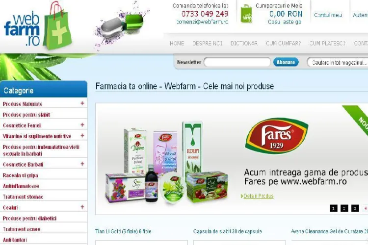 Afaceri de Cluj! Webfarm.ro, prima farmacie online din oras! Cumperi ce vrei cu un singur click - VIDEO si FOTO