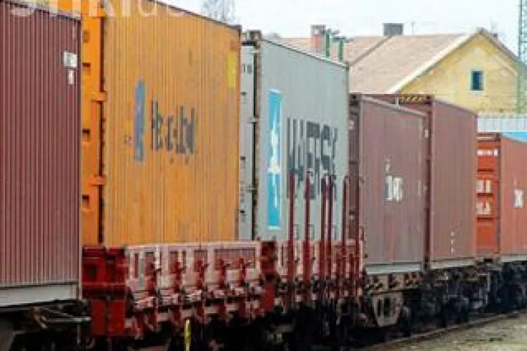 Un tren incarcat cu lemne furate a fost depistat in judetul Cluj