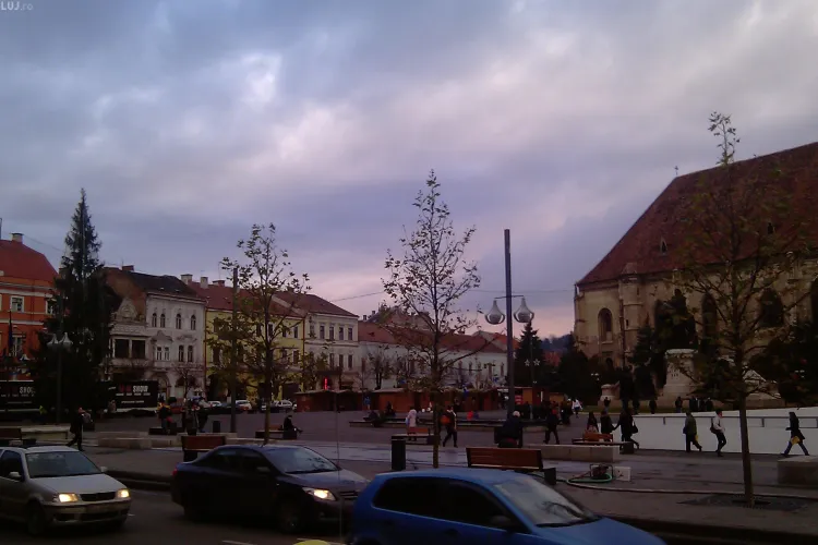 Amplasamente stradale pentru cadourile de Craciun, in Cluj Napoca