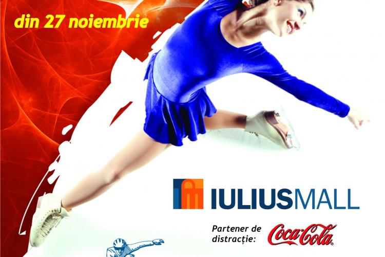 Patinoarul Ice Dream, de la Iulius Mall Cluj, se deschide sambata, 27 noiembrie